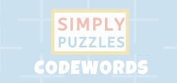 Simply Puzzles: Codewords
